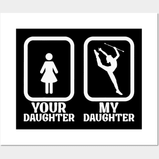 Baton Twirler Your Daughter My Daughter Twirling Majorette Posters and Art